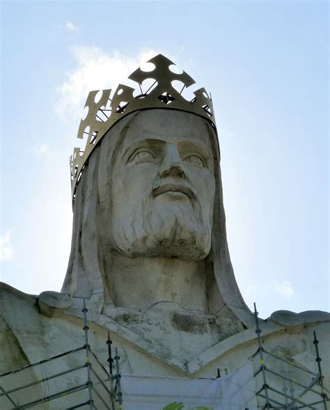 Christus König Statue Świebodzin Polen Ottakring