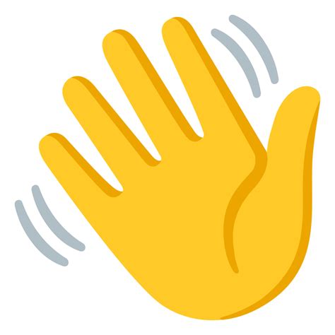 👋 Waving Hand Emoji Waving Emoji Hello Emoji Goodbye Emoji Hand
