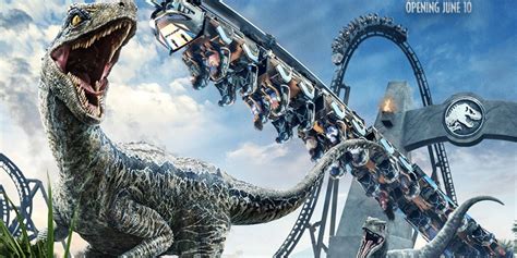 Jurassic World Velocicoaster Images Reveal Raptors In Universal S Roller Coaster