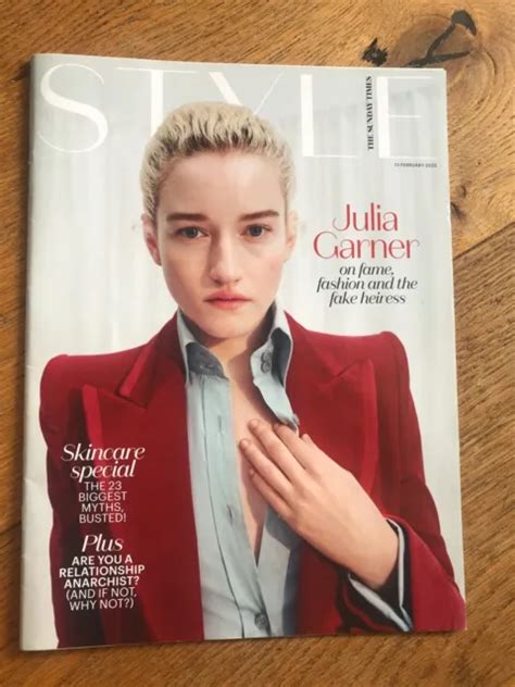 Sunday Times Style Mag Julia Garner Ozark Skincare Special Sopo