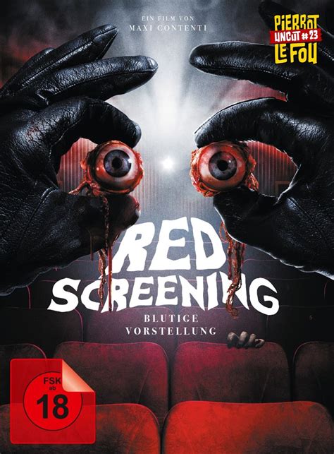 Red Screening Blutige Vorstellung Szenenbilder Und Poster Film