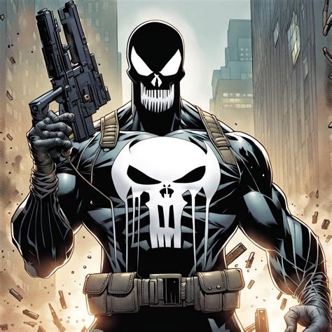 Marvels Original Symbiote Punisher By Weave0607 On Deviantart