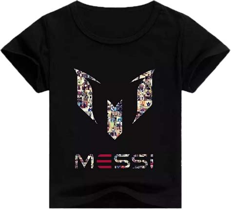 Xmtihe Toddlers Kids Lionel Messi Short Sleeve T Shirts Unisex Child