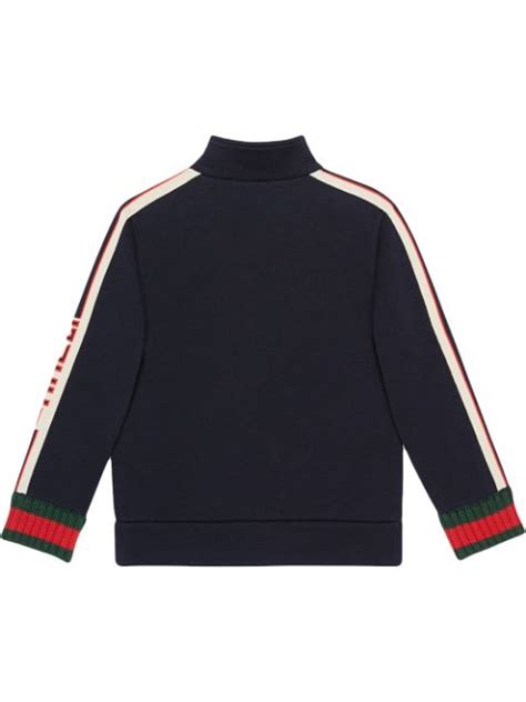 Gucci Kids Childrens Sweatshirt With Gucci Jacquard Trim Farfetch