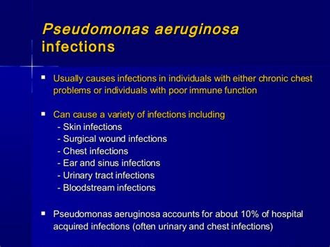 Pseudomonas Infections And A New Type Of Antifungal Drug