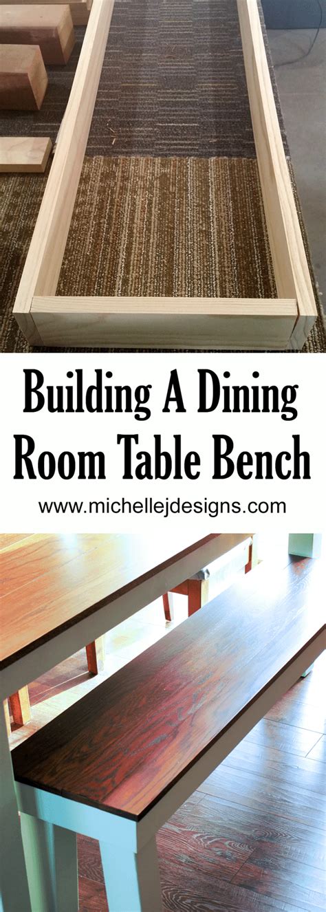 We Made A Dining Room Bench To Match The Dining Table We Built For Our