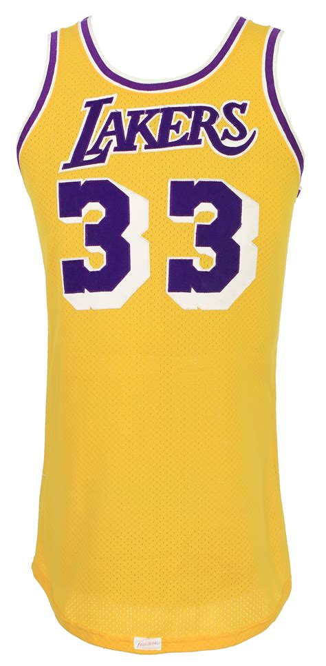 Lot Detail 1978 85 Kareem Abdul Jabbar Los Angeles Lakers Signed Game