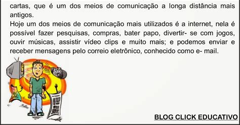 Click Educativo MEIOS DE COMUNICAÇÃO