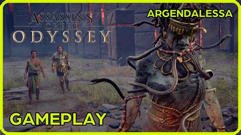Assassin S Creed Odyssey Medusa Fight Argendalessa Youtube