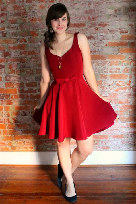 Create Enjoy 7 Days Of Holiday Party Dresses Andreas Classy Red