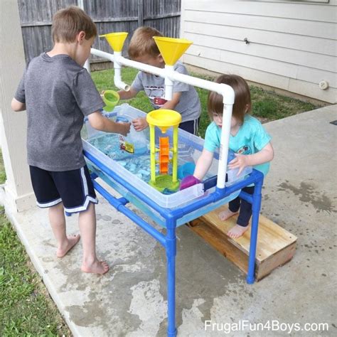How To Build Your Own Water And Sand Sensory Table For Play