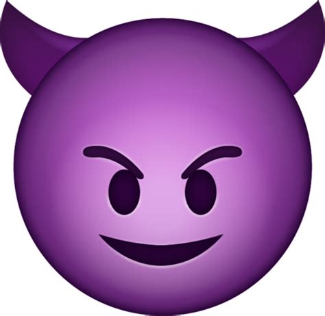 Devil Emoji Png Transparent Icon