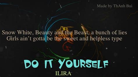 Ilira Do It Yourself Lyrics Video Youtube