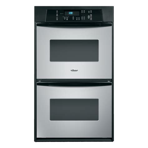 Shop Whirlpool Self Cleaning Double Electric Wall Oven Stainless Steel