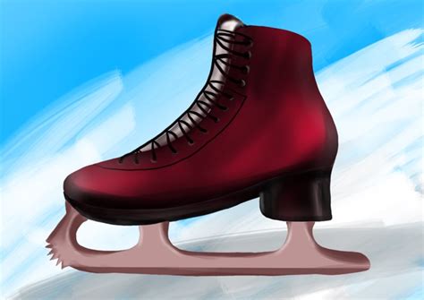 Learn How To Draw Ice Skates Other Sports Step By Step Drawing