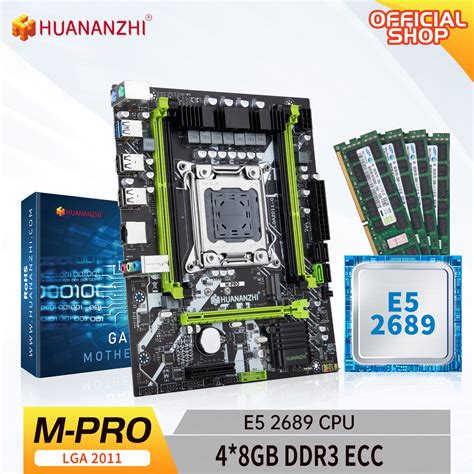 Huananzhi X79 M Pro Lga 2011 Xeon X79 Motherboard With Intel E5 2689