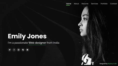 Learn To Build Personal Portfolio Website Using HTML CSS Javascript Bootstrap