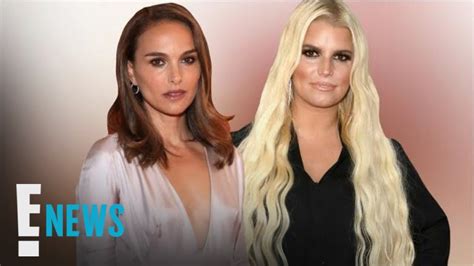 natalie portman apologizes after jessica simpson calls her out e news youtube
