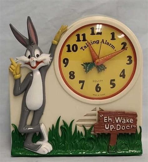 1974 Janex Bugs Bunny Talking Alarm Clock Live And Online Auctions