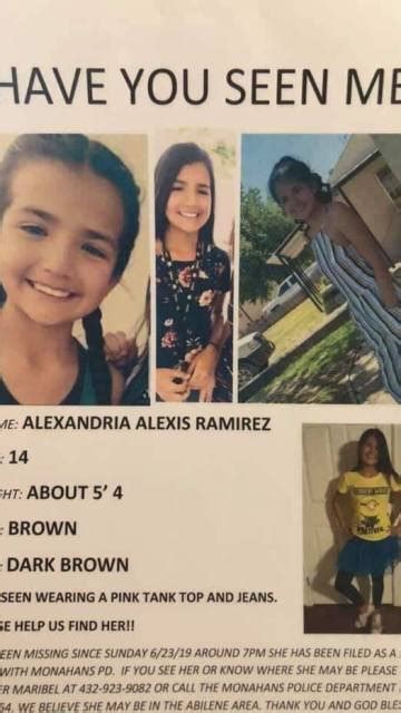 Monahans Authorities Searching For Missing Girl Yourbasin
