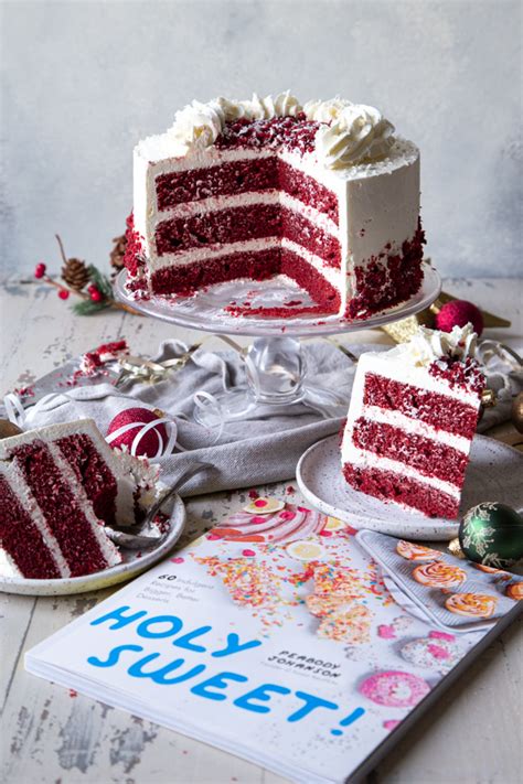 Peppermint Bark Red Velvet Cake Homemade Home