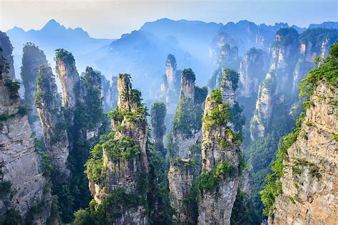 Zhangjiajie National Forest Park Unique Places Around The World