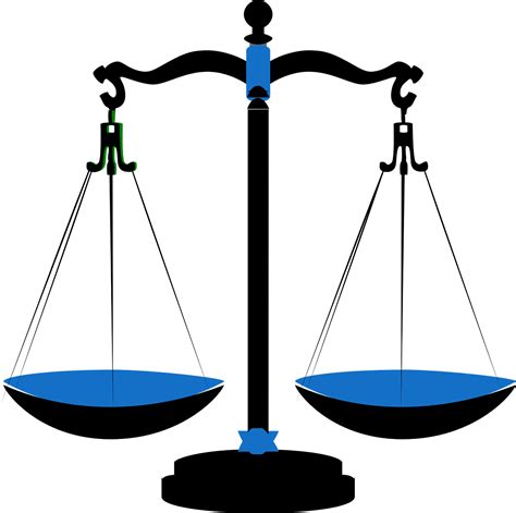 Scales Balance Measure Weigh Blue Black Libra Weighing Balance
