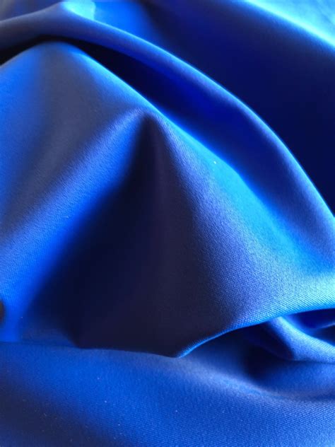 Matte Finish Milliskin Nylon Spandex Fabric Royal Blue 4 Etsy