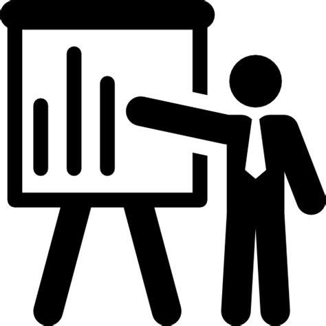 You have come to the right place! Business presentation | Free Icon