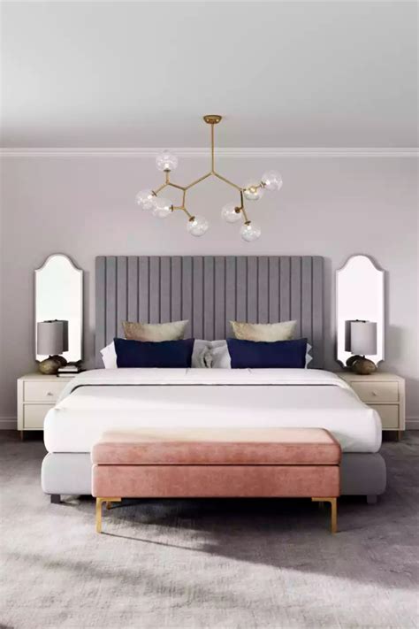 Classic Modern Glam Bedroom Design By Havenly Designer Drew In 2021