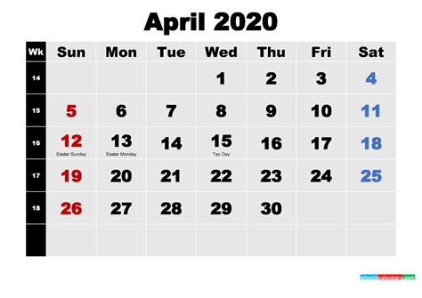 April 2020 Calendar Wallpapers Top Free April 2020 Calendar