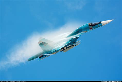Sukhoi Su 34 Russia Air Force Aviation Photo 2700811