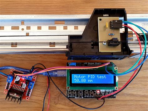 Pid Control For Dc Motor With Optical Encoder · One Transistor
