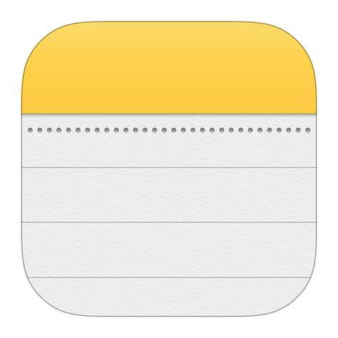 Notes Icon Png Image Iphone Notes App Icon App Icon Design