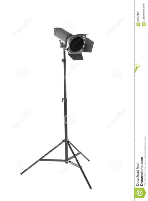 Professional Studio Lighting Isolated On A White Background Studio