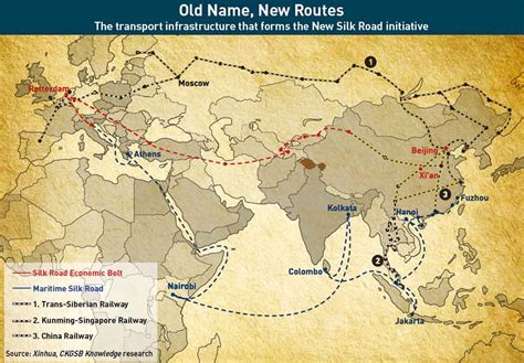 Mapping The New Silk Road