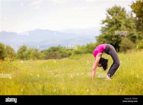 Woman Bending Over Hi Res Stock Photography And Images Alamy