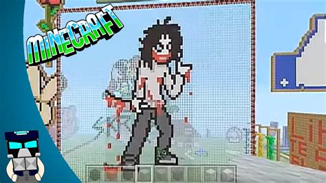 Tutorial Pixel Art Jeff The Killer En Español Minecraft