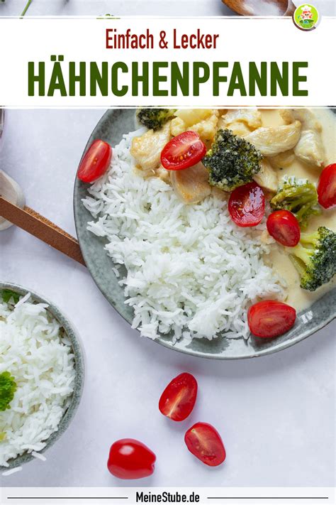 In einer pfanne das öl erhitzen und den. Hähnchenpfanne mit Brokkoli, Blumenkohl, Tomaten und Reis ...