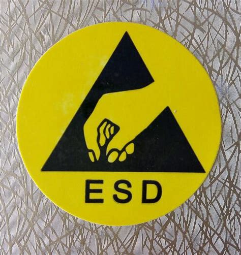 Esd Warning Labels