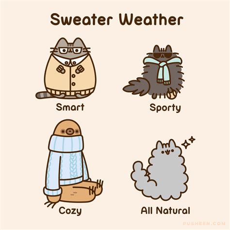 Pusheen Sweater Weather