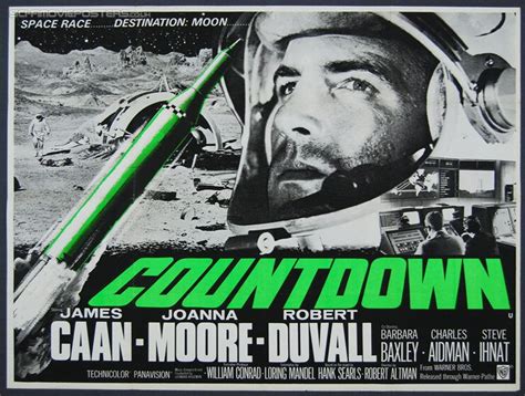 Countdown Starring James Caan Joanna Moore And Robert Duvall 1968