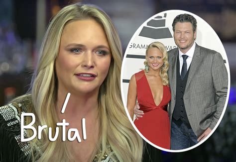 Miranda Lambert Admits She Wasnt Prepared For Messy Af Divorce From