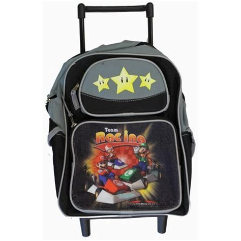 Mario Kart Small Backpack Mario Kart Small Rolling School Bag