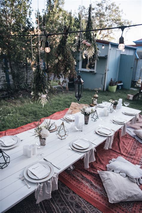 Bohemian Dinner Party Spell Designs Diy Outdoor