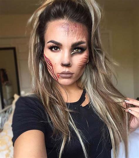 43 Easy Halloween Costumes Using Only Makeup Page 3 Of 4 Stayglam