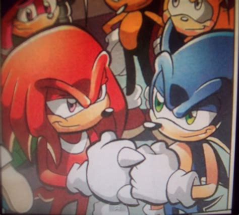 Knuckles And Sonic Sonic The Hedgehog Photo 19471902 Fanpop