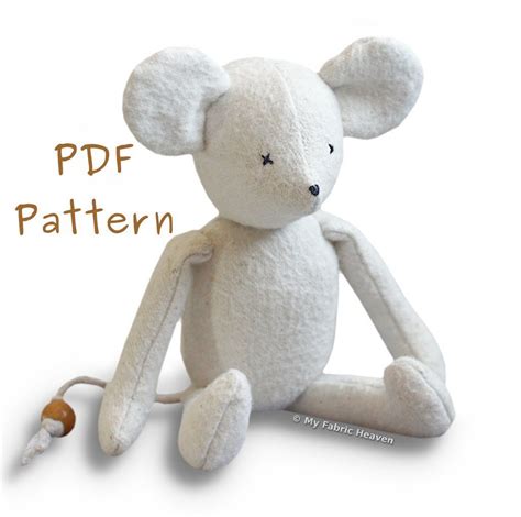 Huggable Mouse Sewing Pattern Pdf Download Mouse Sewing Pattern