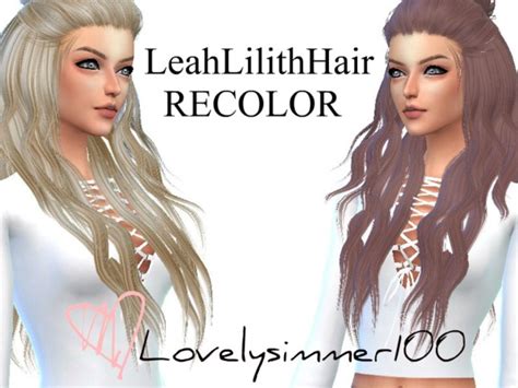 The Sims Resource Leahlilith`s Natural Hair Recolred By