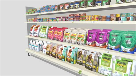 Pet Supplies Section Buy Royalty Free 3d Model By Mw 3d Mw3dart
